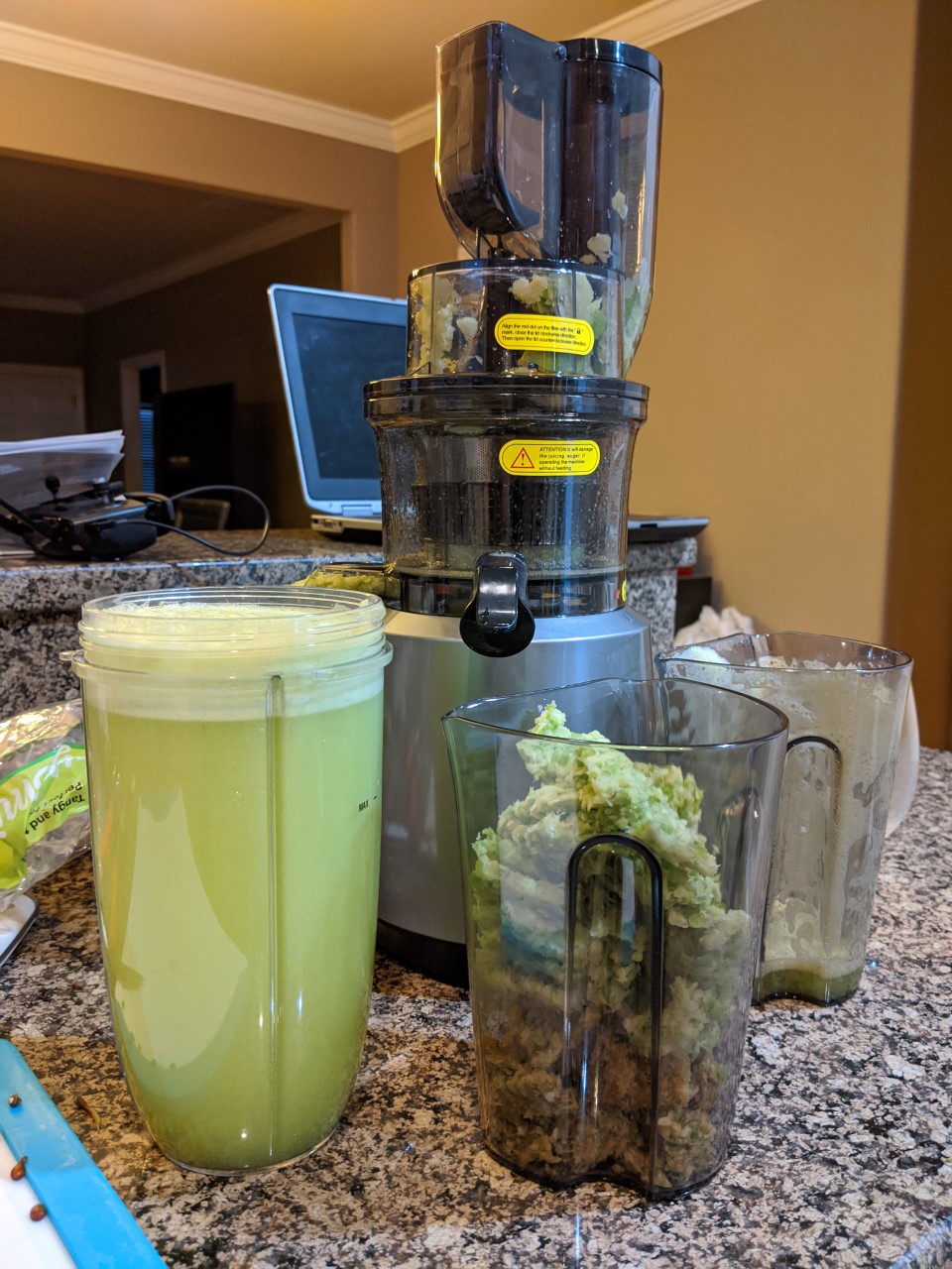 sustainablecraig green apple juice and juicer